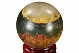 Polished Cherry Creek Jasper Sphere - China #116221-1